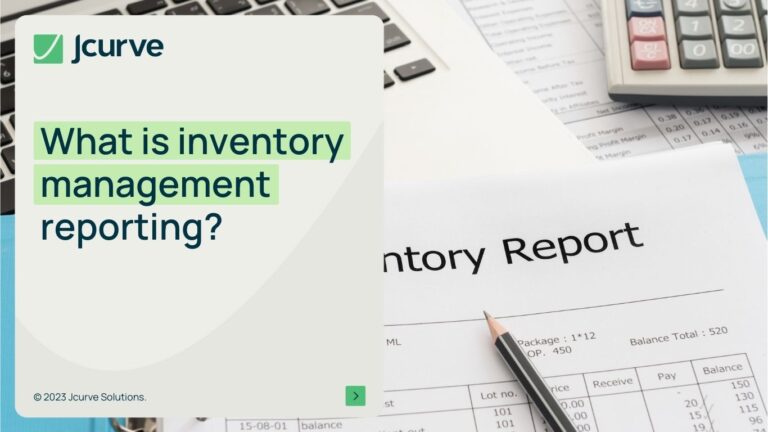 What is inventory management reporting banner